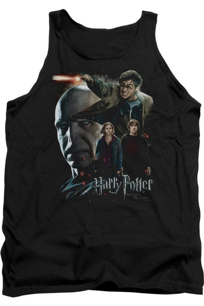 Gildan Harry Potter Final Fight Tank Top Black Medium 2