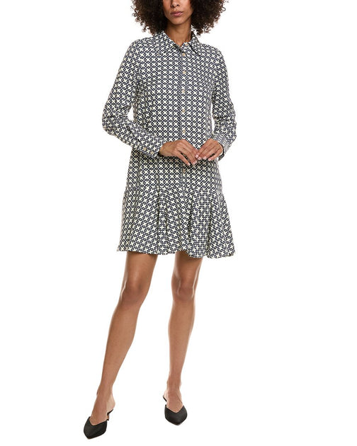 Ted Baker Button-Down Shirtdress Black XSmall 2