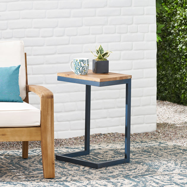 Streamdale Versatile Accent Table Firwood Iron 4