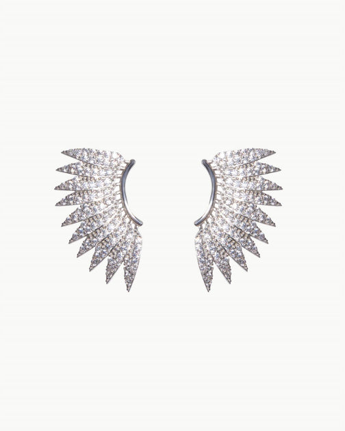 Nickho Rey Kelsea Earrings Silver One Size 2