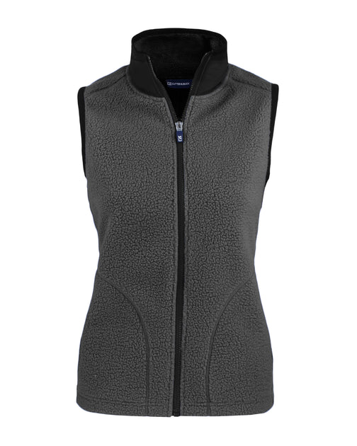 Cutter & Buck Cascade Eco Fleece Vest Blue Large 4