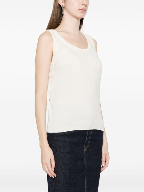 Moschino Tie Top Beige EU 40 4