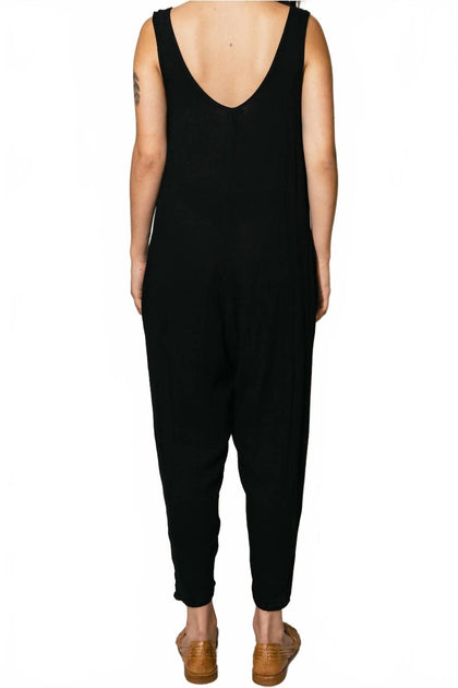 Altar Houseline Sleeveless Jumpsuit Black Medium 4