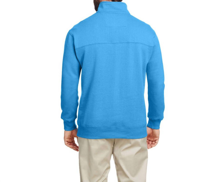 Nautica Anchor Quarter Zip Top Blue XLarge 3