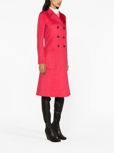 Lanvin Double-Breasted Coat Pink EU 42 4