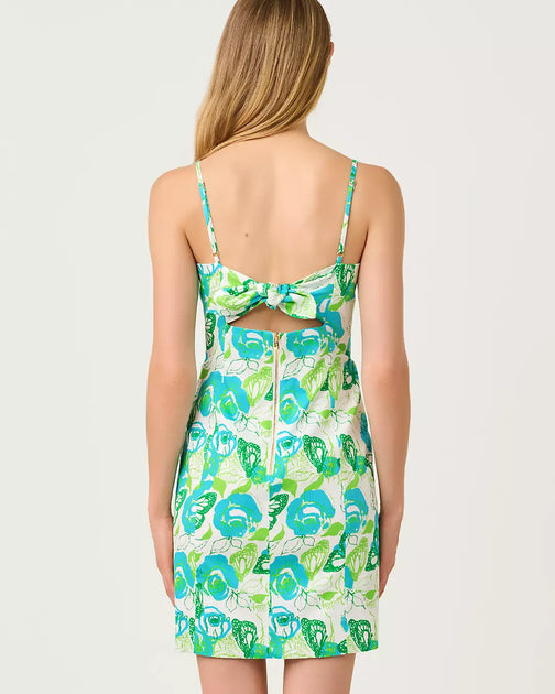 Lilly Pulitzer Shelli Stretch Kleid Multi US 4 3
