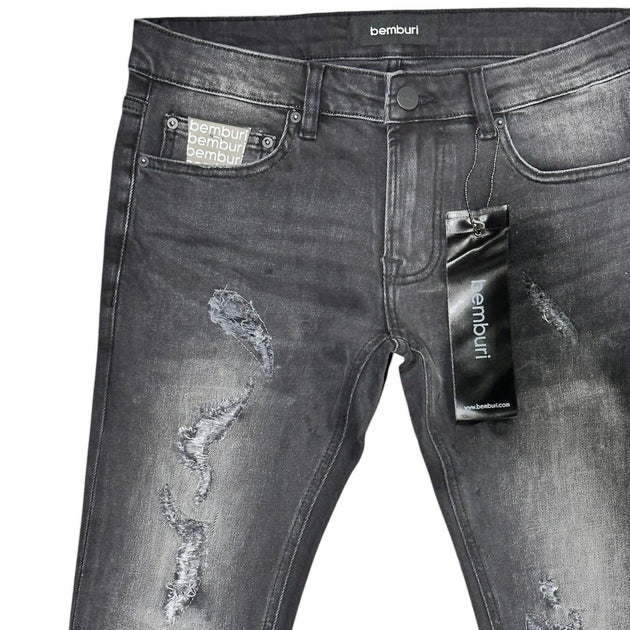 Bemburi Skinny Denim Jean Grey US 38 4
