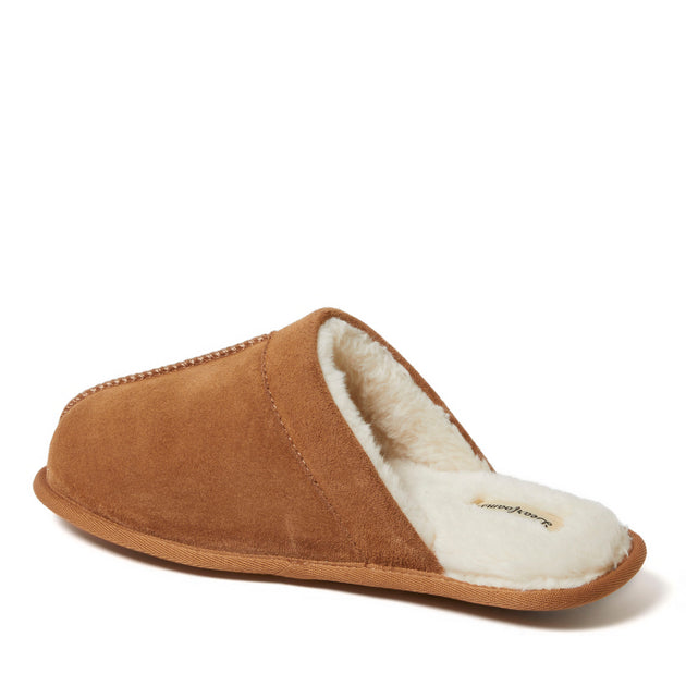 Dearfoams Kirk Slipper Brown 10 4
