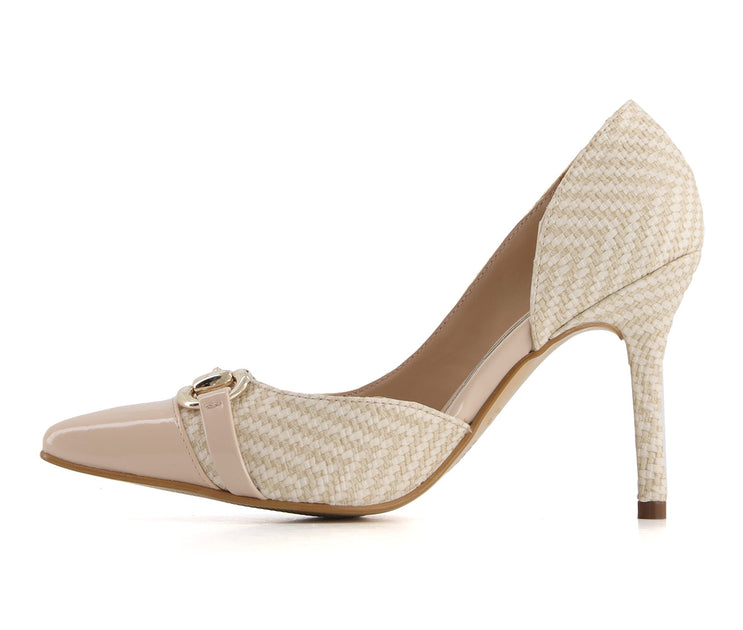  Andrea Stiletto Heels Beige US 8 4