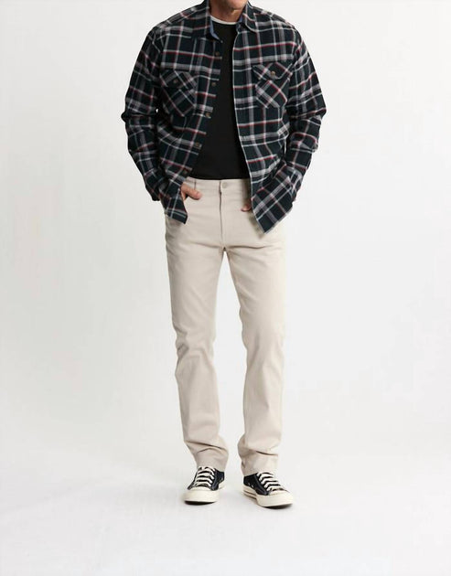 JACHS NEW YORK Brawny Flannel Shirt & Thermal Tee Multi Small 8