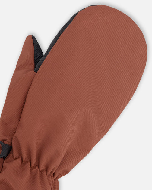 Deux par Deux Mittens Red 12 4