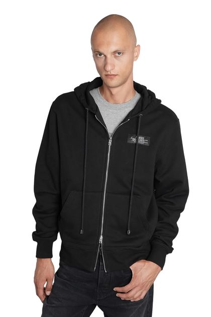 Amiri Zip-Up Hoodie Black XXL 2