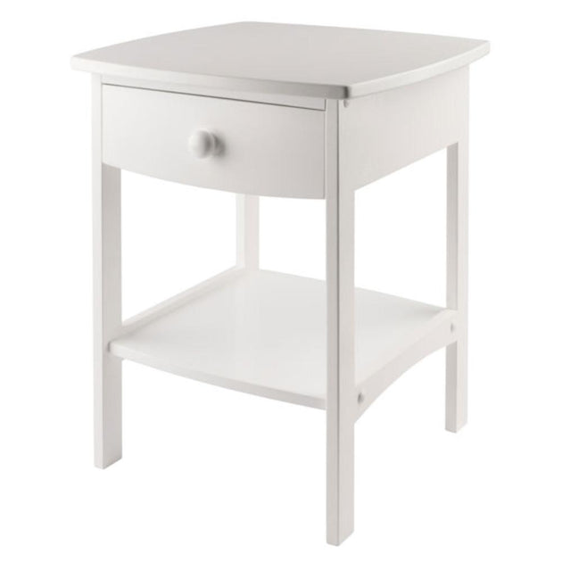 Hivvago Claire Nightstand White 2