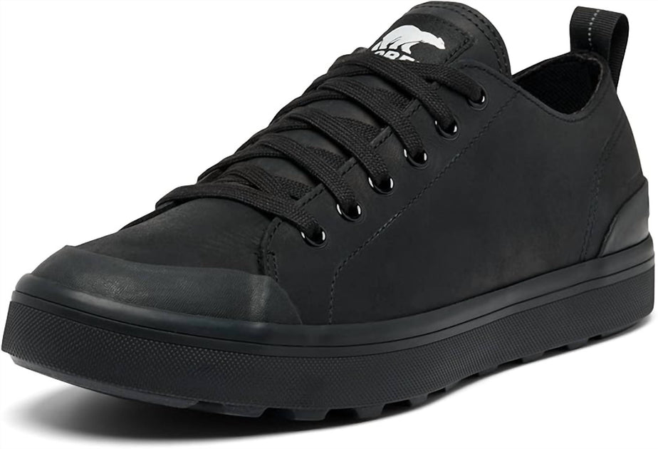Sorel Metro II Low WP Sneaker Black 10 2
