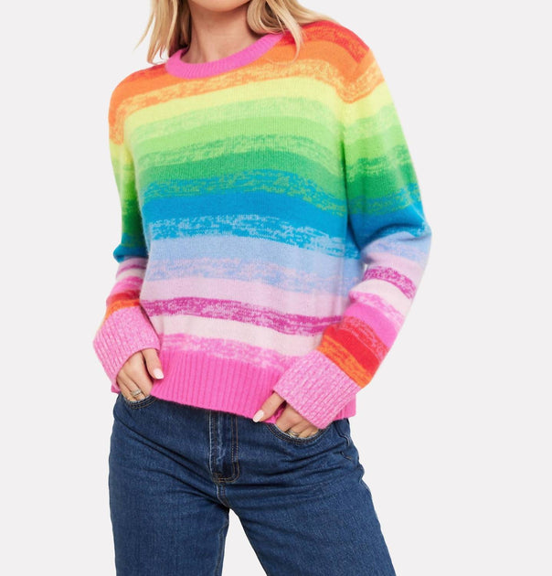Pull Brodie Cashmere Maisie Rainbow 2