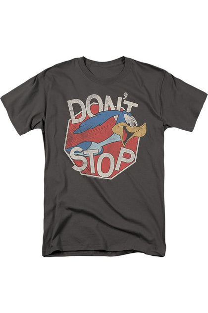 Gildan Looney Tunes Don't Stop T-Shirt Grey Large 2
