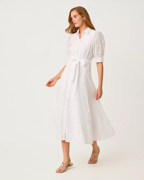 Lilly Pulitzer Larkyn Midi Shirtdress Multi US 2 5