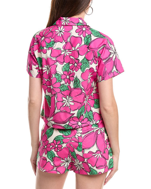 Flora Bea NYC Marisa Top Pink XS 3