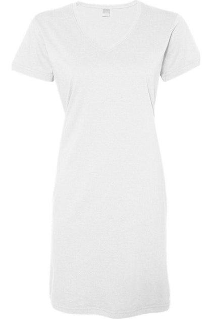 LAT V-Neck Coverup White Small/Medium 2