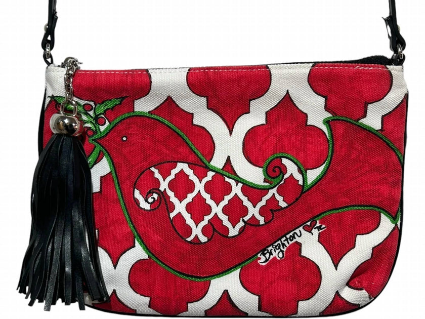 Brighton Love Dove Pouch Bag Red One Size 4