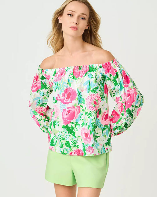 Lilly Pulitzer Siloe Top Multi Large 4