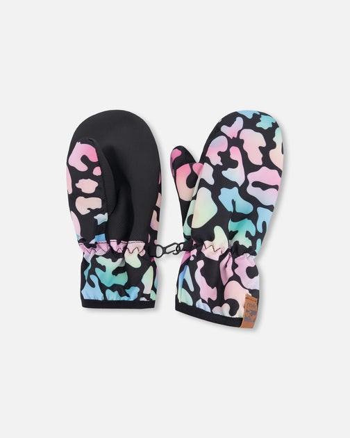 Deux par Deux Mid-Season Mittens Black US 2T-3T 2
