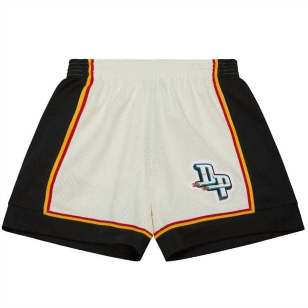 Mitchell & Ness NBA Detroit Pistons Swingman Shorts Weiß Medium 2