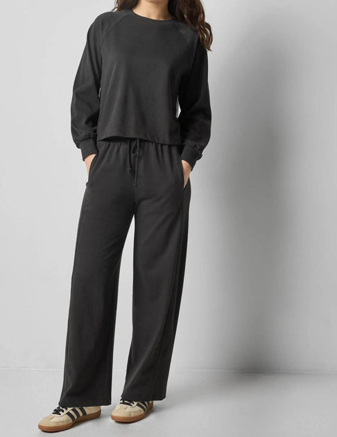 Lilla P Drawcord Pantalon Large Noir XLarge 2