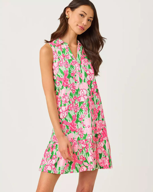 Lilly Pulitzer Riegan Dress Multi XSmall 4