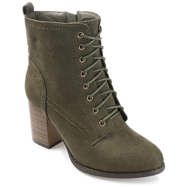 Journee Collection Baylor Bootie Beige US 8 Wide 2