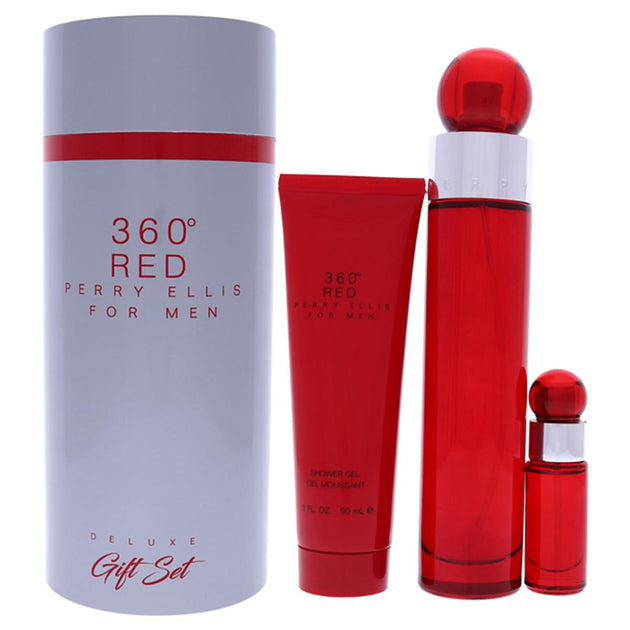 Perry Ellis 360 Red Men Gift Set Blue One Size 3