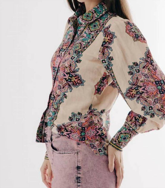 Love The Label Calla Top Pink Large 3