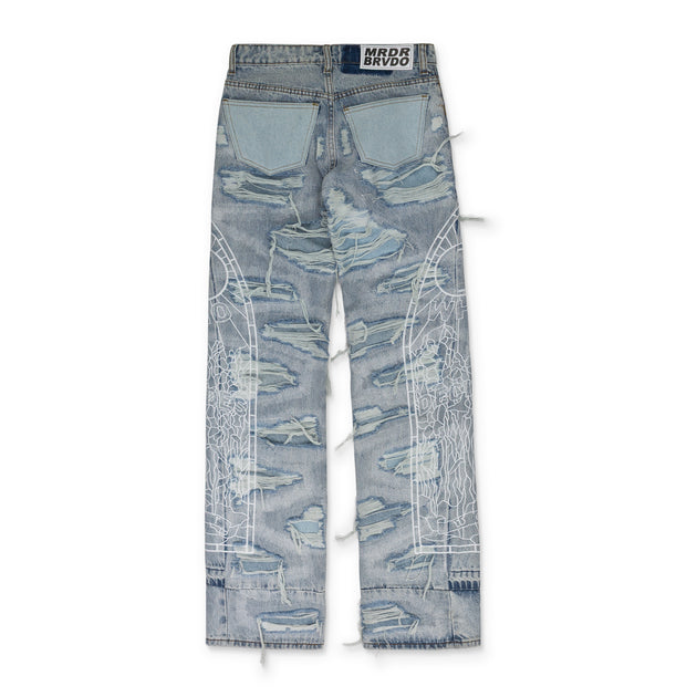 Who Decides War Straight-Fit Jeans Blue 24 3
