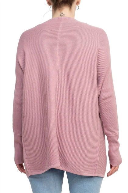 Lissy Rundhals Strickcardigan Pink Small 3