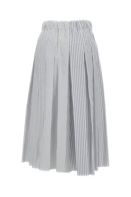 JEJIA Striped Culotte Trousers White EU 40 3