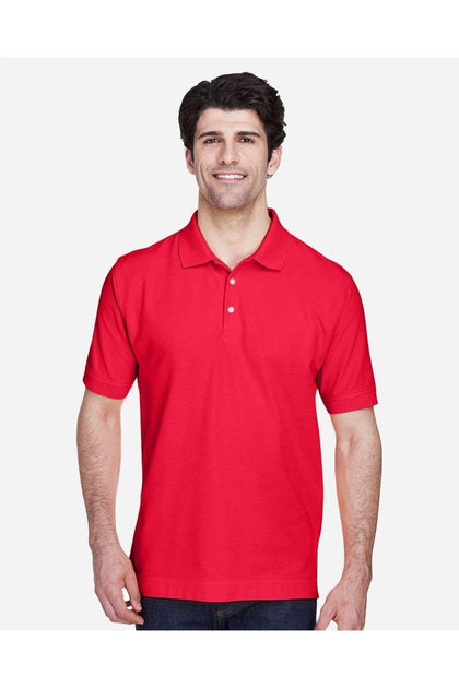 Devon & Jones Pima Piqu Polo Red 4XLarge 4