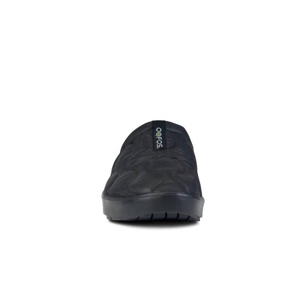 OOFOS Oocoozie Thermo Mule Black US 7.5 4