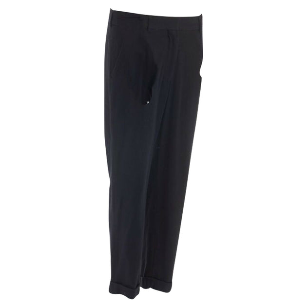 Haider Ackermann Freizeit Hose Schwarz EU 36 4