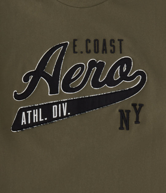 Aeropostale Script Applique Graphic T-Shirt Multi XXL 3