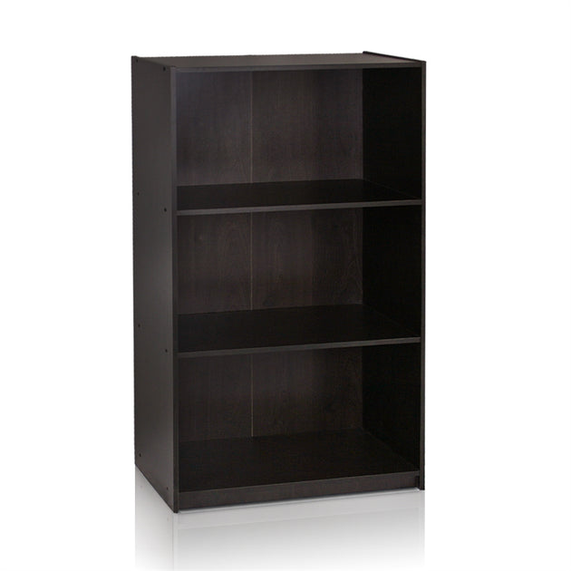 Furinno Basic 3-Tier Bookcase Espresso 2