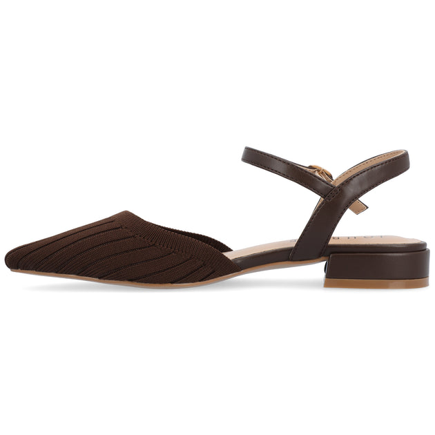 Journee Collection Ansley Flats Gold US 9 3