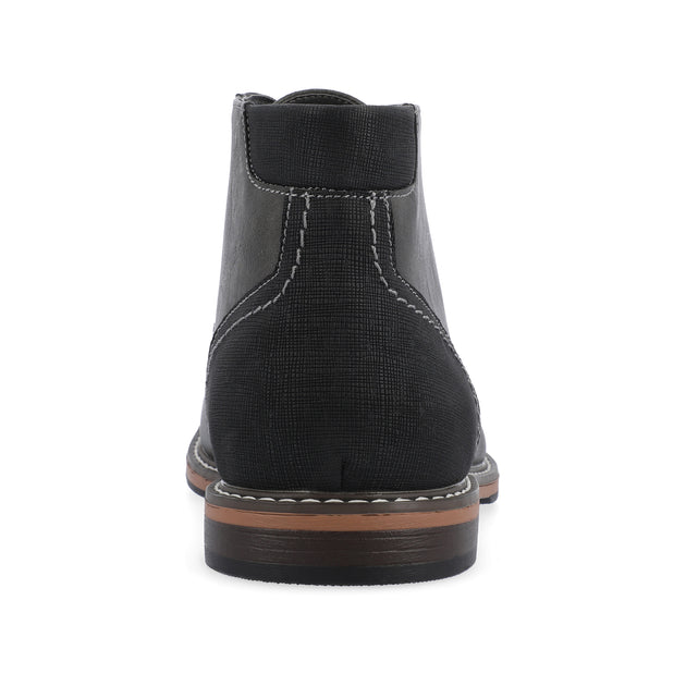 Vance Co. Franco Plain Toe Chukka Boot Grey US 12 4