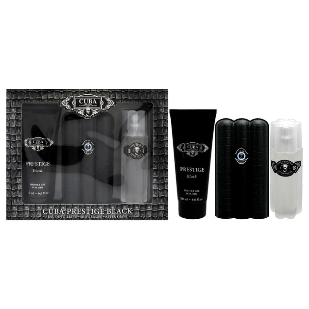 Cuba Prestige Black Men Gift Set Multi 2