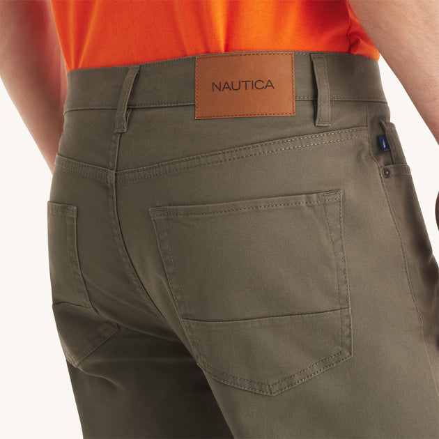 Nautica Straight Fit Stretch Pant Multi 38x30 4
