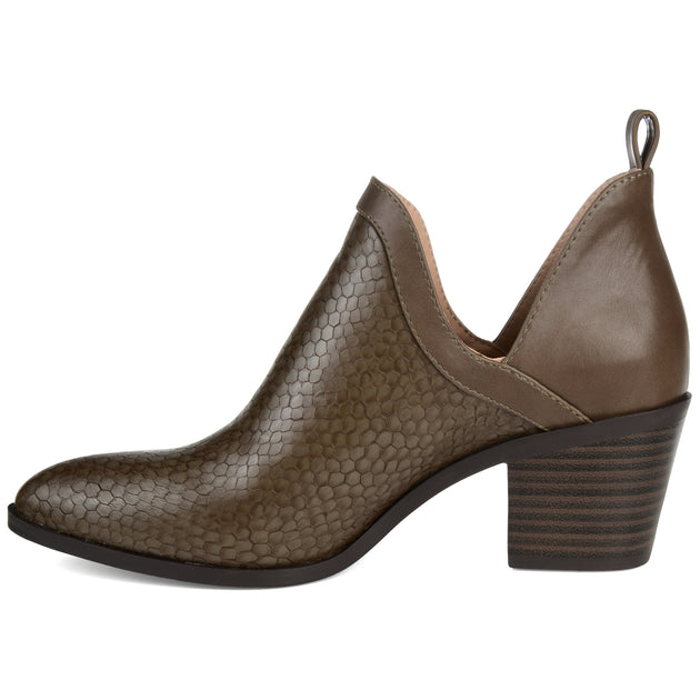 Journee Collection Terri Bootie Brown US 9 3