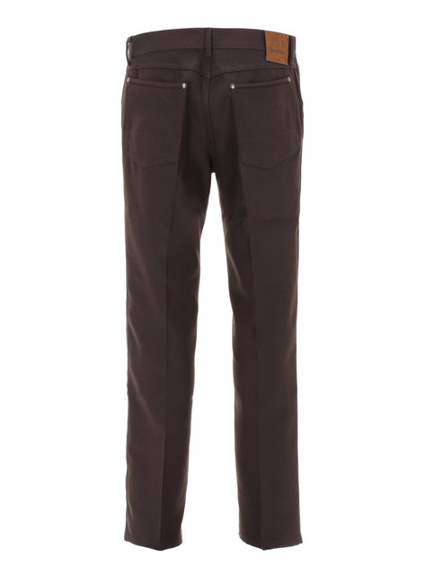 Tom Ford Straight-Leg Casual Pants Brown 33 4