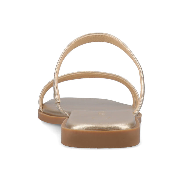 Journee Collection Brisa Flat Sandal White US 11 4