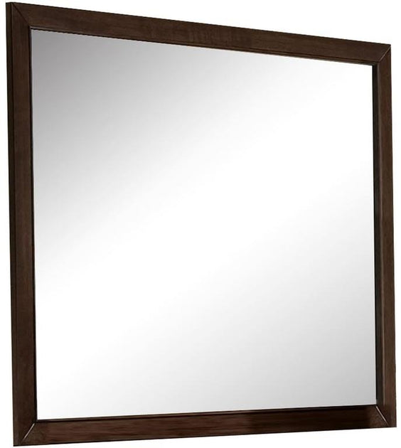 Hivvago Vanity Mirror Espresso 114x89 2