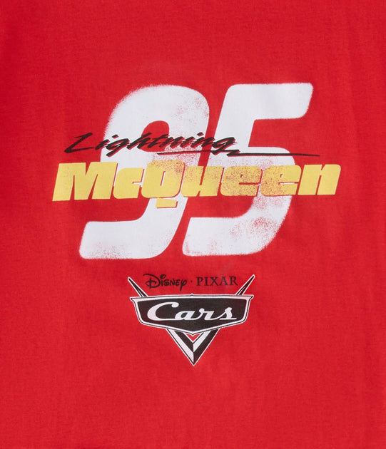 Aeropostale Lightning McQueen Graphic Tee Red Large 4