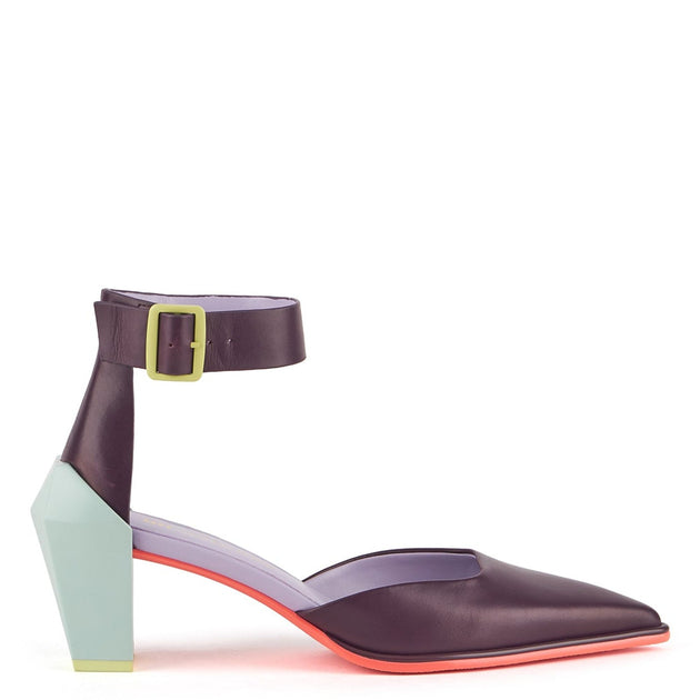 United Gem Dorsey Mid Heel Silver EU 37 2